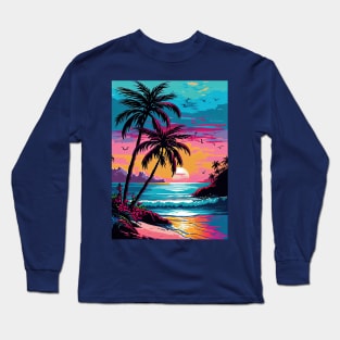 Tropical Paradise Long Sleeve T-Shirt